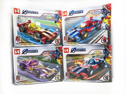 Lego Heroes Assemble Constructor - Spiderman Kids Toys - 156pcs - No:MG252