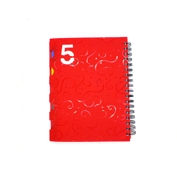 Notebook 200 Sheet B5 With 5 Dividers