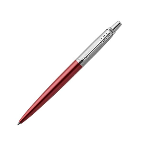 Parker Jotter Ballpoint Pen Gift Set – Premium Red Ballpoint Pen with Luxury Presentation Box - CT - Red