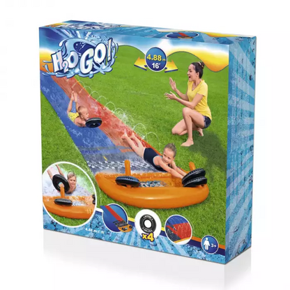 Bestway H2OGO Splashy Speedway Water Slide 488cm | 52391