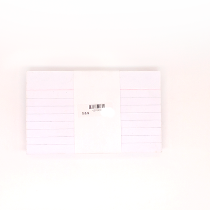 Pack of Lined Paper Size 7.5*12.5CM