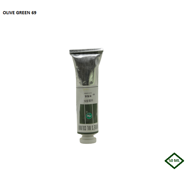 Morie's Oil Color Tube Olive Green 50 ml No.69