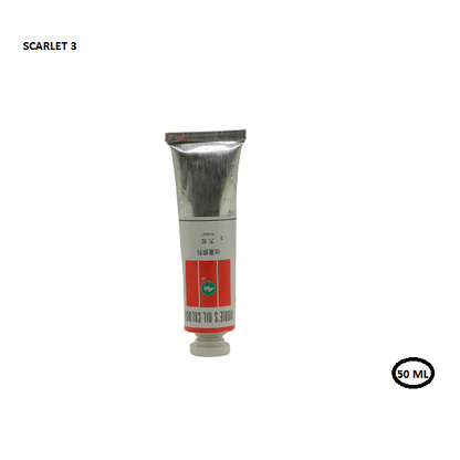 أنبوب ألوان زيتية من موري، لون قرمزي، 50 مل، رقم 3