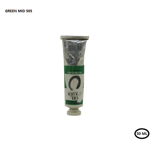 أنبوب صبغة زيتية من ماري، أخضر متوسط، 50 مل، رقم 505