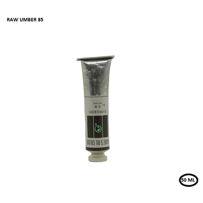 أنبوب ألوان زيتية من ماري، لون بني خام، 50 مل، رقم 85