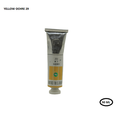 أنبوب صبغة زيتية من موري، لون أصفر مغرة، 50 مل، رقم 29