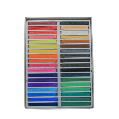 Gold Sunrise Pack of 36 Soft Pastel Sticks
