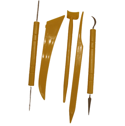 مجموعة أدوات تشكيل الصلصال من 5 قطع، حافظ على ابتسامتك