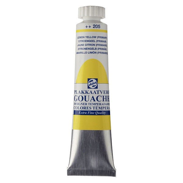 Royal Talens Gouache Tube 20ml Lemon Yellow