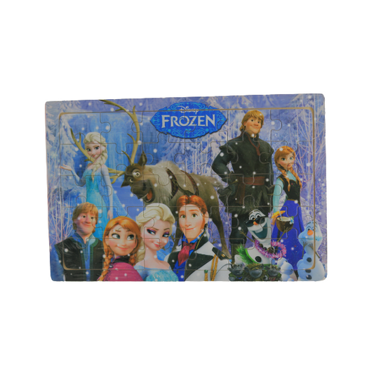 أحجية صغيرة تحاكي الخشب المجمد - 20 × 12.5 سم 