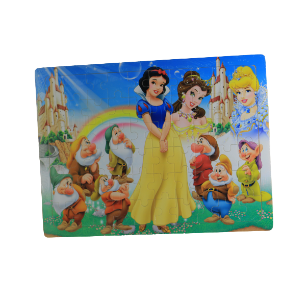 أحجية خشبية محاكاة للأميرة - 20 × 27 سم - رقم: QZYM:010 