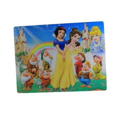 أحجية خشبية محاكاة للأميرة - 20 × 27 سم - رقم: QZYM:010 