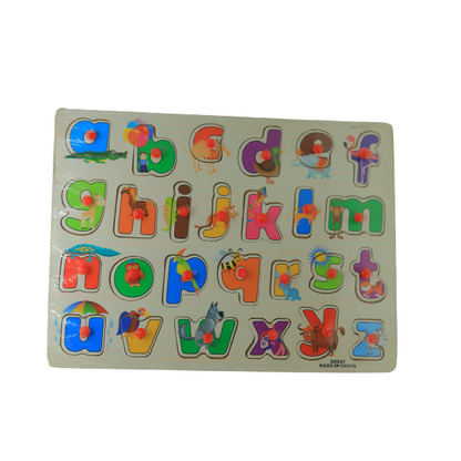 Wooden Letters Puzzle - 26 Numbers - A:Z - No:DX:529
