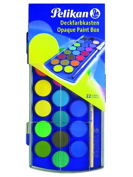 Pelikan Pack of 22 Colors Watercolor No:455 P-22