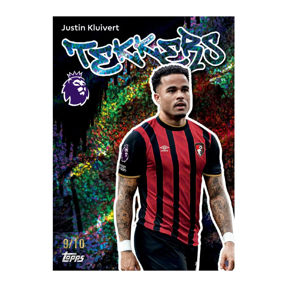 Topps Premier League2025/26 Card Packets Premium Booster Trading Cards - 10 Cards Per Packet - Single pack