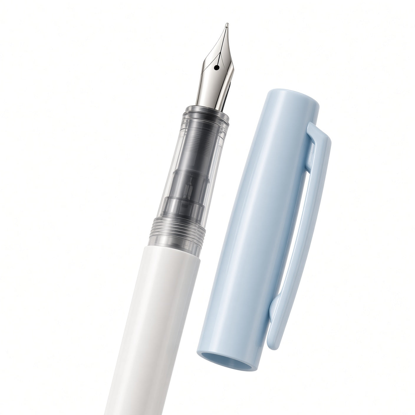 M&G Chenguang Fountain Pen – Smooth Writing Pen with Extra Fine Nib Edition Vintage Fine Writing Ink Pens Extra Fine Nib 0.38mm - No:  HAFP1233