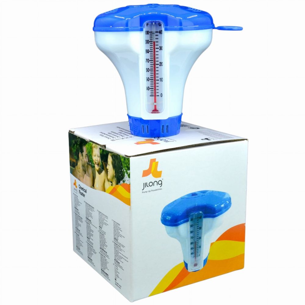 Jilong Floating Chemical Dispenser with Pool Thermometer- No:290618