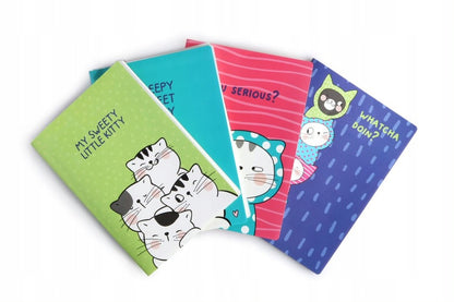 M&G Chenguang Notebook So Many Cats square PVC cover B5/60 sheets- 1pcs - No:APYJRZ06