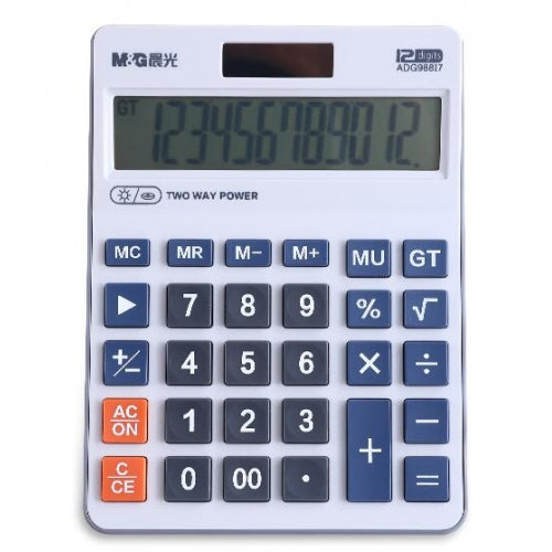 M&G 12 Digit Desktop Calculator No: ADG98817