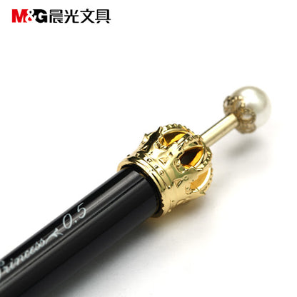 M&G Princess Gel pen - Black - 0.5mm - No:44802