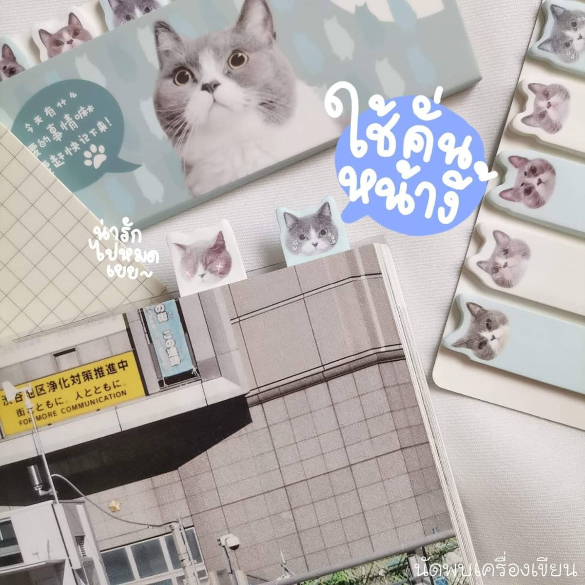 M&G Cats flags stickynotes - YS-356