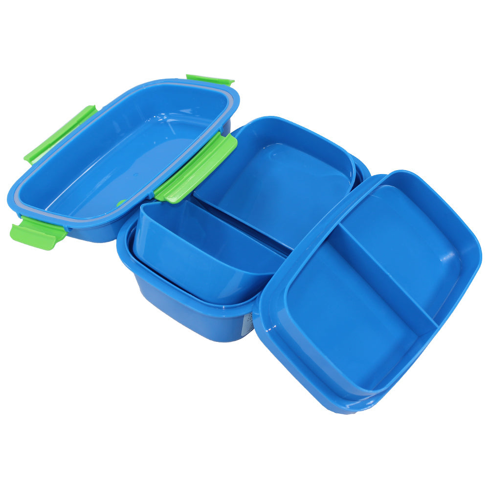 Cool Level MULTI-COMPARTMENT RECTANGULAR LUNCH BOX IN THE MICROWAVE- No:11570