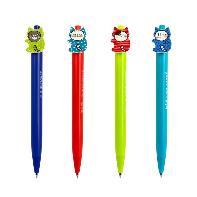 M&G Chenguang super cute So many Cats 0.7mm cat ball pens 1pcs - No:ABPH4571
