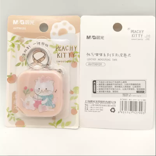 M&G Chenguang Taoyu Meow 1.5m Square Leather Tape Measure - No: AHT99131
