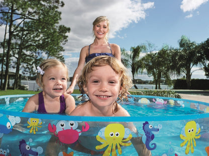 Bestway Fill'n'Fun Round Paddling Pool 122x25cm | 55028