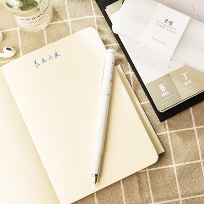 M&G Fountain Metal Pen Classic - White - No:AFPY5606