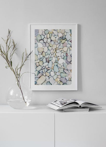 إطار من الأحجار الباستيلية 