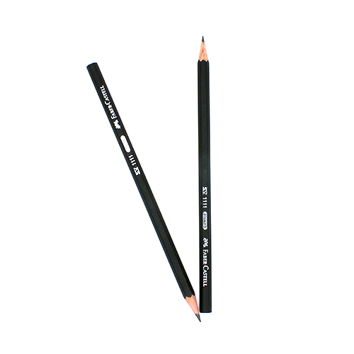 أقلام رصاص 1111 أسود بدون سماكة