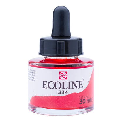 Royal Talens Ecoline Liquid Watercolour Bottle 30 ml Scarlet 334