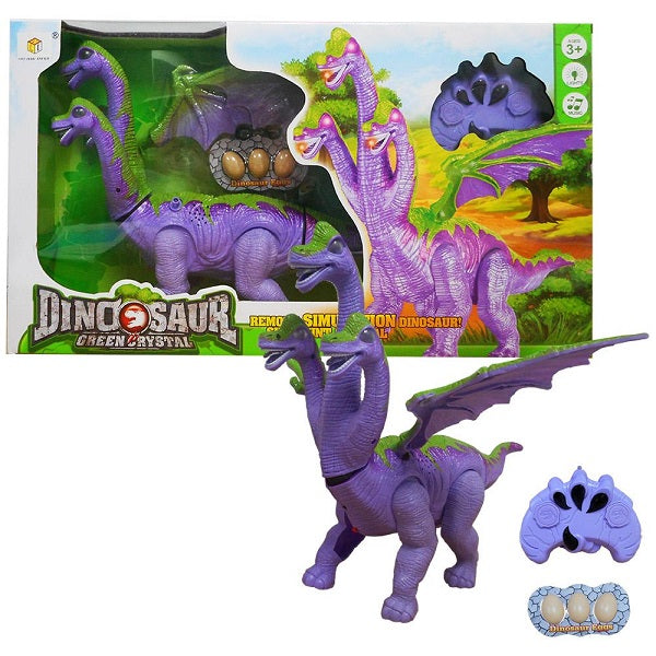 ديناصور يعمل بجهاز تحكم عن بعد من شركة آو شي تويز، لونه بنفسجي، رقم 839A