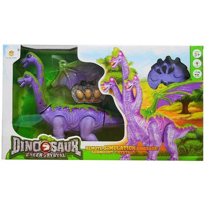 ديناصور يعمل بجهاز تحكم عن بعد من شركة آو شي تويز، لونه بنفسجي، رقم 839A
