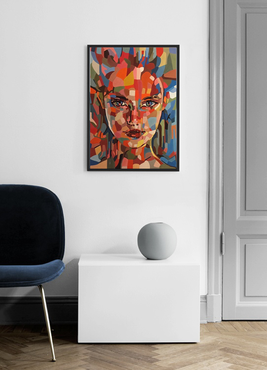 Multi-Coloured Women Frame