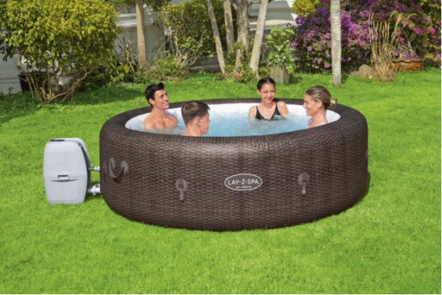 حوض استحمام ساخن محمول من بيست واي، مقاس 7.08 قدم × 2.32 قدم - رقم: 60023