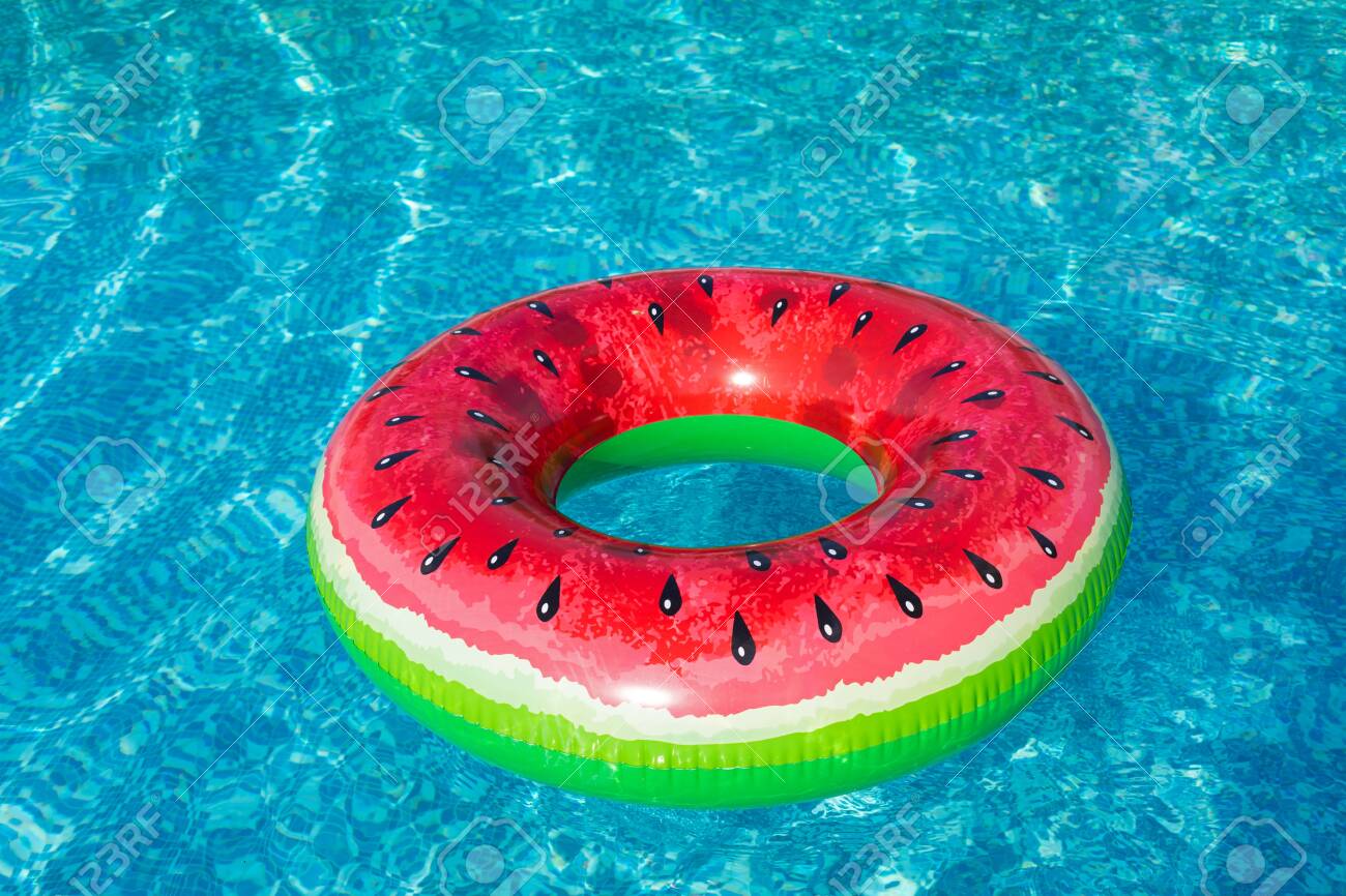 Watermelon Inflatable Ring Inflatable Pool Circle for Adult -No:19290