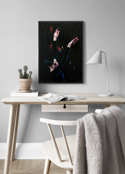 إطار فتاة راقصة 