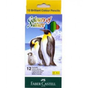 Faber-Castell Wood Colors 12 Color Long