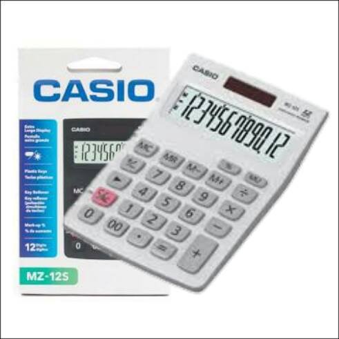 CASIO Office calculators No:MZ-12S