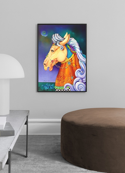 Coloured Horse Frame
