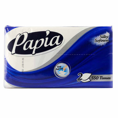 Pack of 550 tissue - White