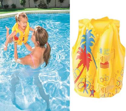 Bestway 16" x 12"/41cm x 30cm Tropical Swim Vest