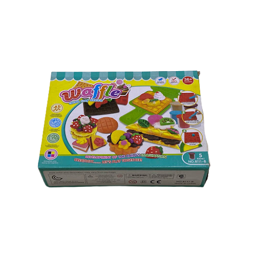 Waffle Clay Play Dough - No:2558