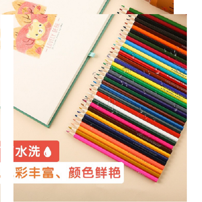 M&G Chenguang wooden color pencil 12pcs with sharpener - No:AWP36845
