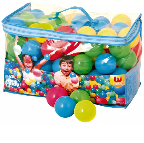 Bestway Plash & Play Balls Ocean Balls multicolor-100pcs - No:52027