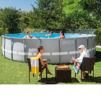 مسبح إنتكس بريزم فريم دائري فوق الأرض 549 × 122 سم - رقم: 26732