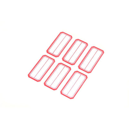 M&G Chenguang Self-Adhesive File Index Labels – Writable Classification Stickers, 6 Sheets (60 Labels) - No: YT-09