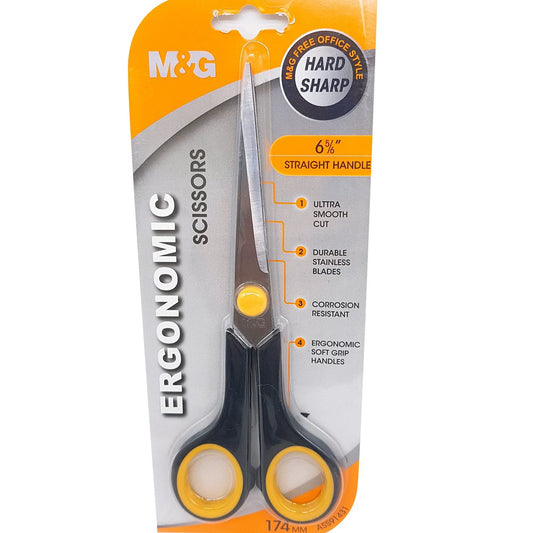 M&G Straight handles 174mm scissors - No:ASS91431